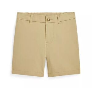 Polo Ralph Lauren NWT Classic Boys Stretch Shorts Beige Youth Size 4